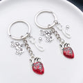 Ambulance Stethoscope Syringe and Red Heart Keychains view 2