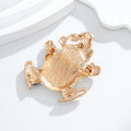 Christmas Snowman Enamel Metal Brooch Pin for Jackets and Lapels view 3