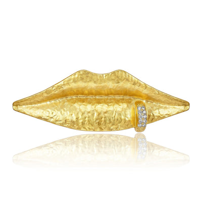 Crystal Brooches