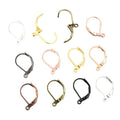 D Shaped Leverback Earring Hooks in Mixed Metal Finishes view 5