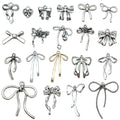 Black Bow and Butterfly Metal Charms with 13 Listed Options view 7