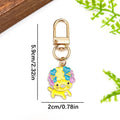 Dog Charm Keychains Featuring Yellow Dog Across 13 Pictured Variations view 2