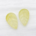 Green Leaf and Strawberry Glossy Charms with 10 Listed Options view 9