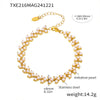 Gold Pearl Bracelet