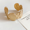 Gold Shell Fan