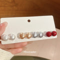 Pearl Stud Earring Sets in Two Mixed Color Palettes view 3
