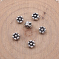 Four-Petal Flower Spacer Bead in 1 Finish for Jewelry Making view 2