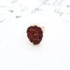 Burgundy Druzy