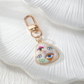 Gold Tone Evil Eye Printed Shell-Look Lobster-Clasp Charms in Six Designs view 3