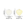 Crystal Rim Heart Evil Eye Charms in Five Colors and Two Metal Tones view 3