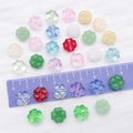 Four Leaf Clover Glass Beads in Fourteen Color Finishes view 3