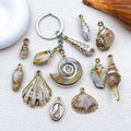 Gold-Tone Shell Shell Charms with 54 Listed Options view 4