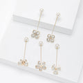 Floral and Butterfly Long Pin Brooch Set Decorative Lapel Pin view 4