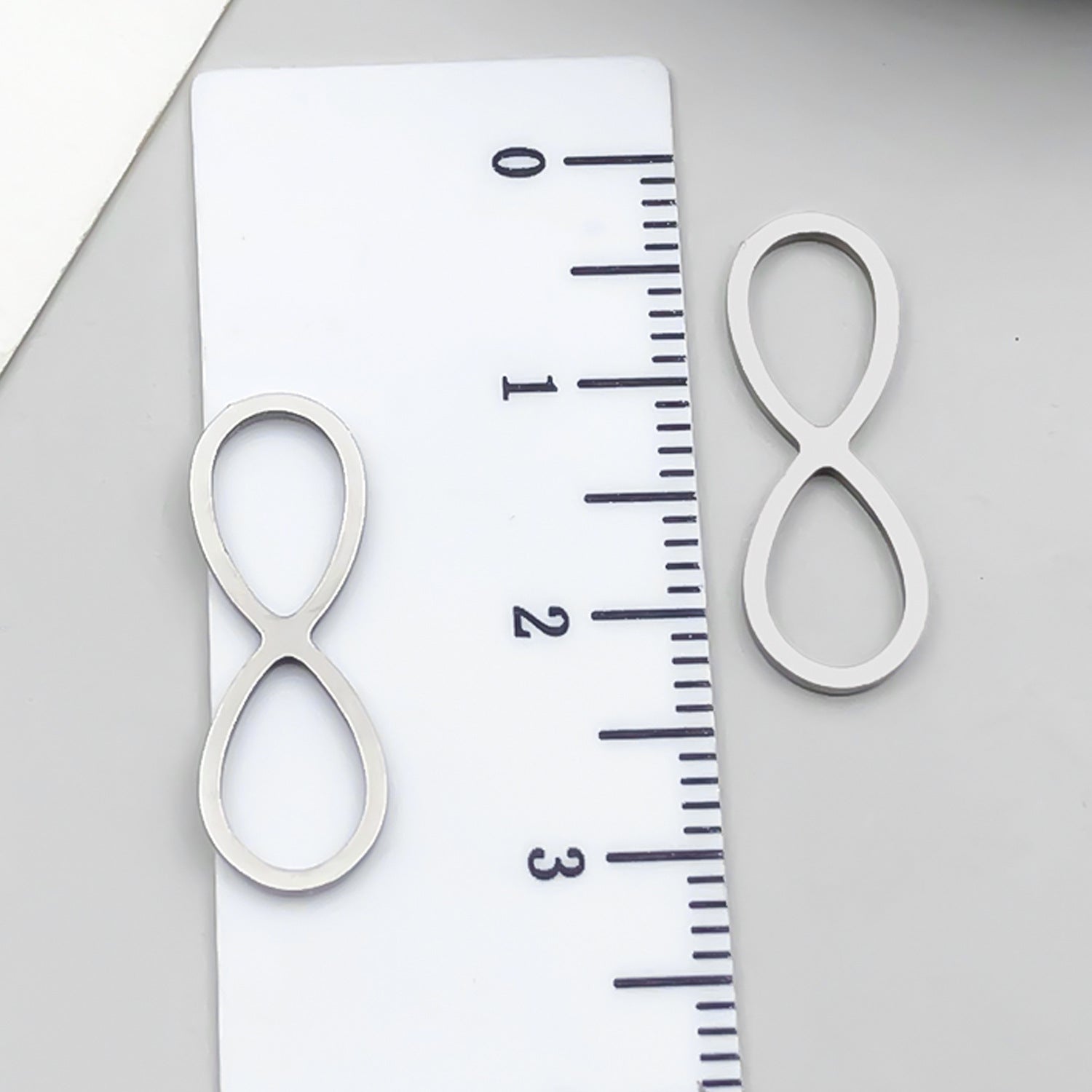 Stainless Steel Heart Charm Pendants for DIY Jewelry Accessories