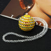 Yellow-Green Jeweled-Ball