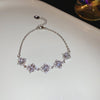 Silver Clear Squares