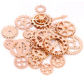 Mixed Steampunk Metal Gear Charms in Nine Finish Options view 11