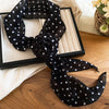 Black Polka Dot