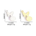 Polished Gold Silver Butterfly Alloy Charms in 18 Styles view 2