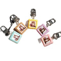 Resin Cat Picture Frame Keychains Silver Clasp 5 Colors view 5