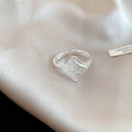 Silver Open Rings Eleven Styles Crown Flower Pearl Shield view 5