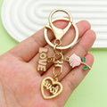 Flower Charm Keychains Featuring Red Balloon Across 35 Pictured Variations view 1