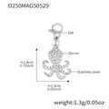 Stainless Steel Ocean Paperclip Charm Necklace Gold Silver DIY view 8