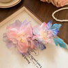 Pastel Butterfly Flowers