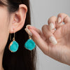 Turquoise Disc Hooks
