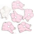 Enamel-Look Gold Silver Elephant Alloy Charms in 6 Styles view 7