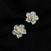 Blue Enamel Flower