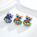 Owl Enamel Three Designs Metal Brooch Pin for Jackets and Lapels view 5