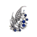 Leaf Openwork Metal Brooch Pin for Jackets and Lapels view 1