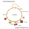 Gold Charm Bracelet