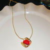 Red Crystal Necklace