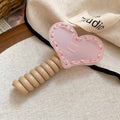 Acrylic Heart Spiral Phone Coil Hair Ties Four Colors view 6