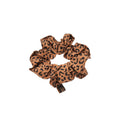 Leopard Print Fabric Scrunchie and Duckbill Hair Clips view 5