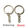 Antique Bronze Embossed