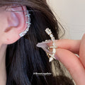 Crystal Ear Cuffs In Six Gold And Silver Geometric Designs view 1