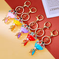 Pearl and Crystal Bouquet Keychains in Six Pictured Color Options view 7