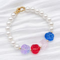 Ten-Color Translucent Camellia Rose Glass Bead Collection view 4