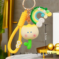 Rainbow Tulip Keychains in Four Colors plus Star and Moon Designs view 7