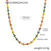 Gold Multicolor Necklace