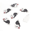 Polished Silver Gold Decorative Alloy Charms in 6 Styles view 4