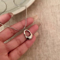 Stainless Geometric Pendant Necklace Assortment Multi Styles view 4