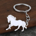 Ford Bronco Horse Emblem Zinc Alloy Keychain Gift Accessory