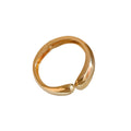Three Gold Or Silver Teardrop End Open Hinged Bracelet Options view 5