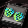Blue Green Mosaic
