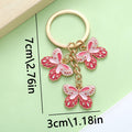 Flower Charm Keychains in 32 Pictured Variations for Bags and Keys view 3