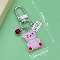 Dolphin and Turtle Charm Keychains in 7 Pictured Variations for Bags and Keys view 8